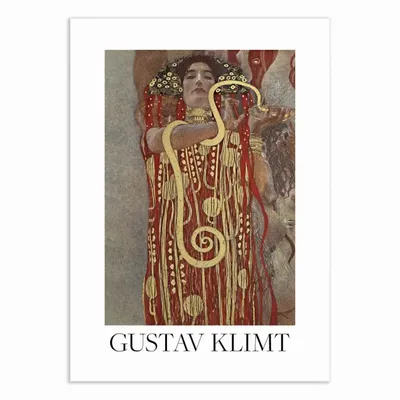Poster - Art-Poster - Hygieia (1907) - Gustav Klimt - WALL EDITIONS