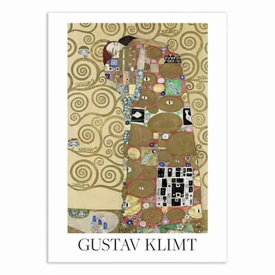 Poster - Art-Poster - Fulfillment (1910) - Gustav Klimt - WALL EDITIONS