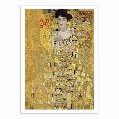 Affiches - Affiche - Portrait of Adele Bloch Bauer (1907) - Gustav Klimt - WALL EDITIONS