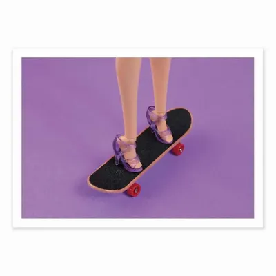 Poster - Art-Poster - Skate in style - Julia Ramiro - WALL EDITIONS
