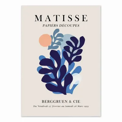 Poster - Art-Poster - Matisse floral poster 5 - Vitor Costa - WALL EDITIONS