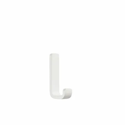Bathroom equipment - Hook Rim 8.5cm White - F&H GROUP A/S