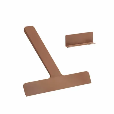 Bathroom equipment - Wiper w. holder Ume Terracotta - F&H GROUP A/S