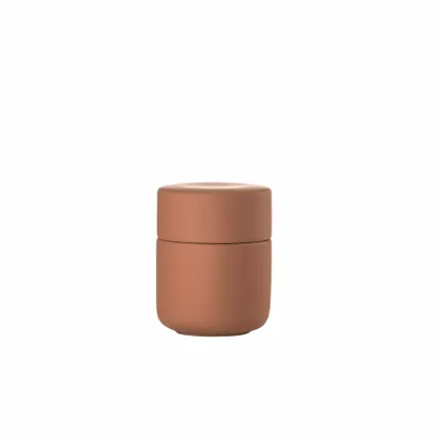 Bathroom equipment - Jar with lid Ume Terracotta - F&H GROUP A/S