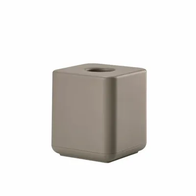 Bathroom equipment - Tissue box Ume 13 x 13 x 15,1 cm Taupe - F&H GROUP A/S