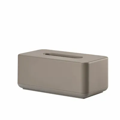 Bathroom equipment - Tissue box Ume 25,6 x 14 x 10,7 cm Taupe - F&H GROUP A/S