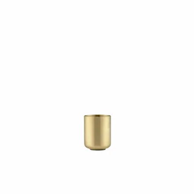 Bathroom equipment - Toothbrush Mug Ume Brass finish - F&H GROUP A/S