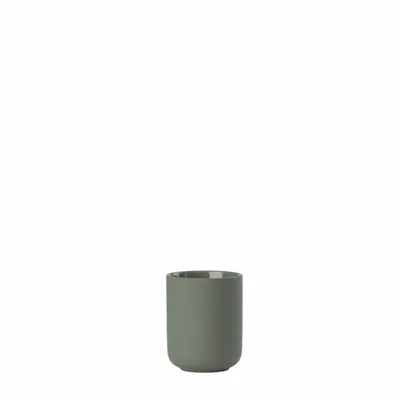 Bathroom equipment - Toothbrush Mug Ume Olive green - F&H GROUP A/S