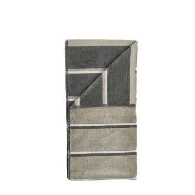 Meubles pour salle de bain - Serviette de bain Sauna 70x140 Eucalypt/Vertolive/Grisclair - F&H GROUP A/S