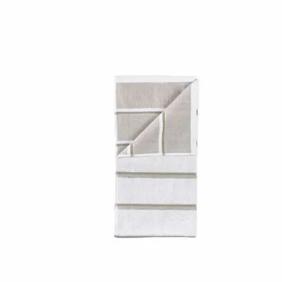 Bathroom equipment - Towel Sauna 50x100 White/Soft Grey/Eucalyptus - F&H GROUP A/S