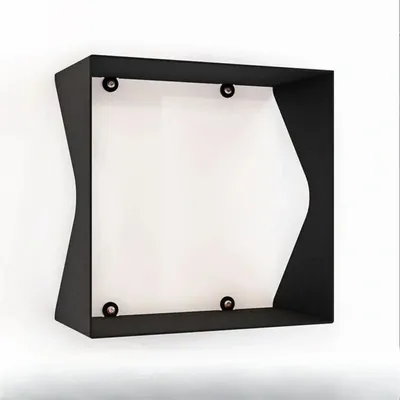 Decorative objects - AGATE cubic steel wall shelf - DECO-GEM