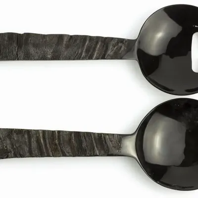 Kitchen utensils - Small cutlery with raw horn handle - L INDOCHINEUR X RIVÊT