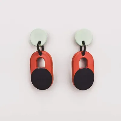 Bijoux - Boucles d'oreilles Ariane - Tiges - Motif - L INDOCHINEUR X RIVÊT