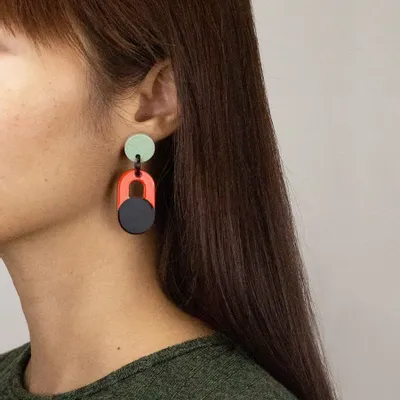 Bijoux - Boucles d'oreilles Ariane - Tiges - Motif - L INDOCHINEUR X RIVÊT