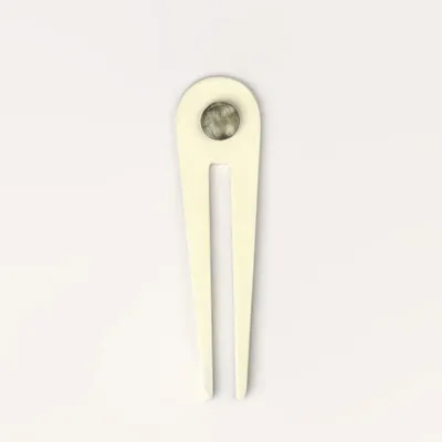 Accessoires cheveux - Double Pique à cheveux corne noire Africaine et laque - L INDOCHINEUR X RIVÊT