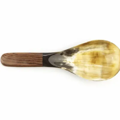 Cutlery set - Horn rice spoon with rosewood handle - L INDOCHINEUR X RIVÊT