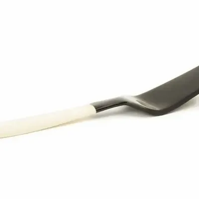 Cutlery set - Black horn pie shovel with bone handle - L INDOCHINEUR X RIVÊT