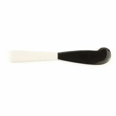 Kitchen utensils - Butter knife, bone handle and black horn blade - L INDOCHINEUR X RIVÊT
