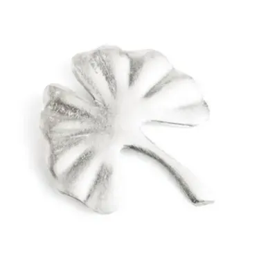 Brooches - Indigo lacquered ginkgo brooch - Indigo blue lacquer - L INDOCHINEUR X RIVÊT
