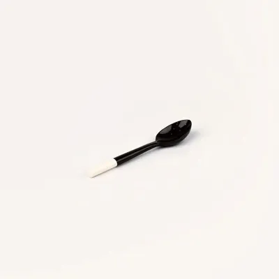 Cutlery set - Set of 6 teaspoons, black horn, white bone handle - L INDOCHINEUR X RIVÊT