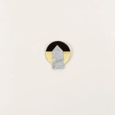 Broches - Broche Laiton pierre - L INDOCHINEUR X RIVÊT