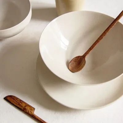 Couverts de service - Cuillère à confiture Baguette en bois - L INDOCHINEUR X RIVÊT