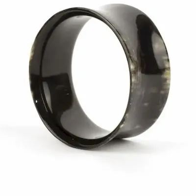 Bracelets - Bracelet cintré en corne noire marbrée taille L - Corne blonde marbrée - L INDOCHINEUR X RIVÊT