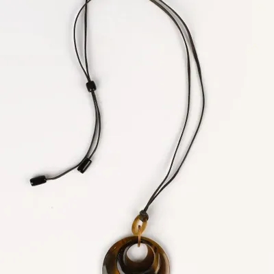 Jewelry - Double ring pendant in hoof - L INDOCHINEUR X RIVÊT