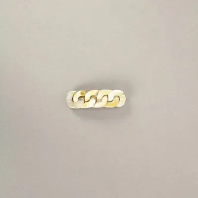 Barrettes - Barrette Tresse en corne blonde - L INDOCHINEUR X RIVÊT