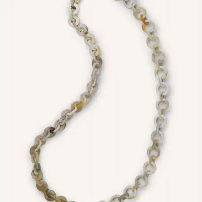 Jewelry - Long necklace in blond horn - L INDOCHINEUR X RIVÊT