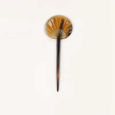 Hair accessories - Fan hairpin in blond horn - L INDOCHINEUR X RIVÊT