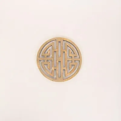Dessous de plat - Dessous de plat symbole longévité en pierre naturelle - L INDOCHINEUR X RIVÊT