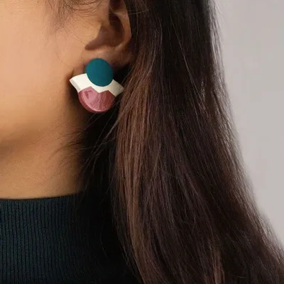 Jewelry - Cnossos clip-on earrings - Clips - Pattern - L INDOCHINEUR X RIVÊT