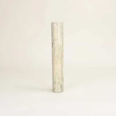 Vases - Narrow cylindrical soliflore vase in natural stone - L INDOCHINEUR X RIVÊT