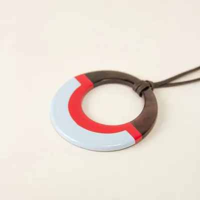 Jewelry - Pendant Sinh Nhat 2 in hoof with two-tone lacquer - L INDOCHINEUR X RIVÊT