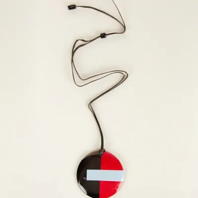 Jewelry - Pendant Sinh Nhat 4 in sabot with two-tone lacquer - L INDOCHINEUR X RIVÊT