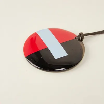 Jewelry - Pendant Sinh Nhat 4 in sabot with two-tone lacquer - L INDOCHINEUR X RIVÊT