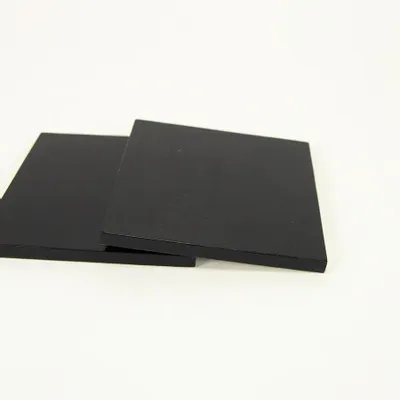 Table mat - Black lacquered stone square coaster - L INDOCHINEUR X RIVÊT