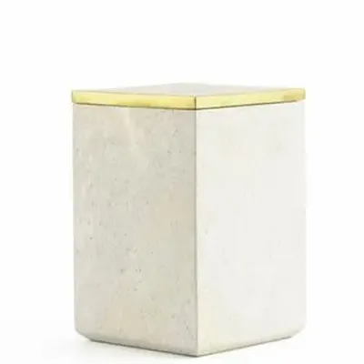 Caskets and boxes - Large square box with coppered brass-set lid - L INDOCHINEUR X RIVÊT