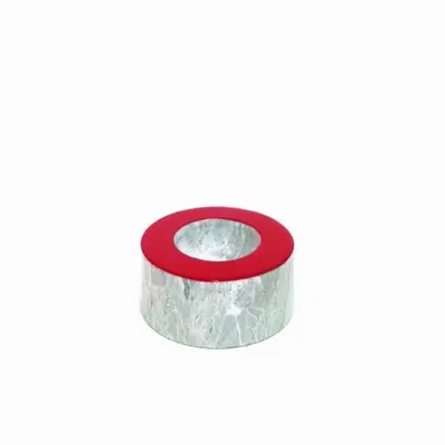Candlesticks and candle holders - Candle holder in stone, red lacquer - L INDOCHINEUR X RIVÊT