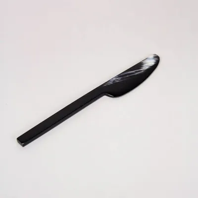 Cutlery set - Butter knife in African black horn - L INDOCHINEUR X RIVÊT