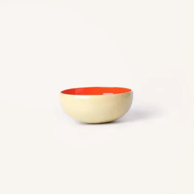 Bowls - Coconut bowl in orange and sand lacquer - L INDOCHINEUR X RIVÊT