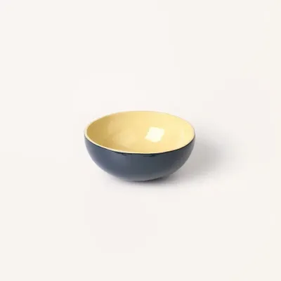 Bols - Bol coco laqué sable et bleu nuit - L INDOCHINEUR X RIVÊT