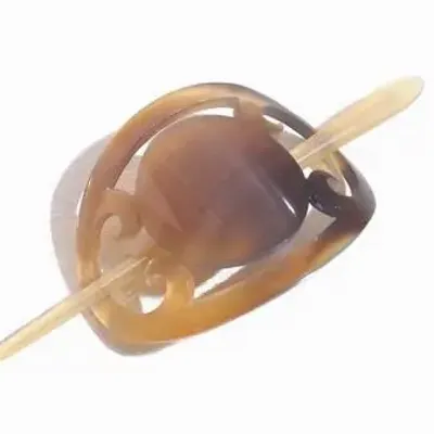 Accessoires cheveux - Cache chignon Nhat corne blonde - L INDOCHINEUR X RIVÊT