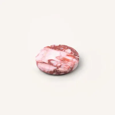 Soap dishes - Little Bear soap dish in red and white marble - L INDOCHINEUR X RIVÊT