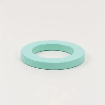 Bracelets - Bracelet rond bord droit bois laqué taille XS violette taille S - Vert - L INDOCHINEUR X RIVÊT