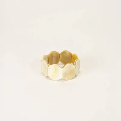 Bracelets - Bracelet élastique motif Vagues 8 mailles - L INDOCHINEUR X RIVÊT