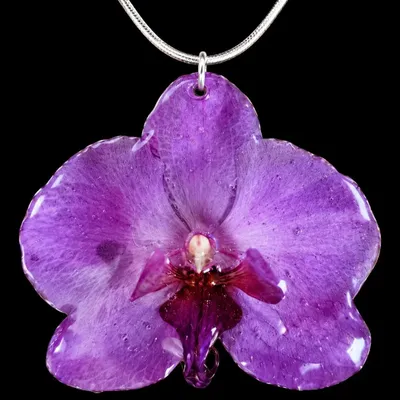 Jewelry - Royal Purple Orchid - V UNIQUENESS FINE GREEK JEWELRY