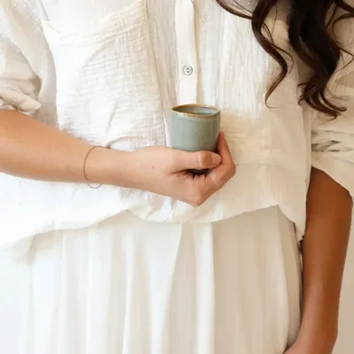 Tasses et mugs - GAUDINA - Tasse Espresso en Grès – Iode - MASAME