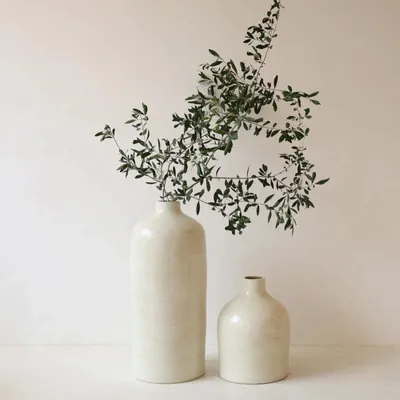 Vases - CALLA - Large ceramic vase – M - Ø31 H40 cm - MASAME